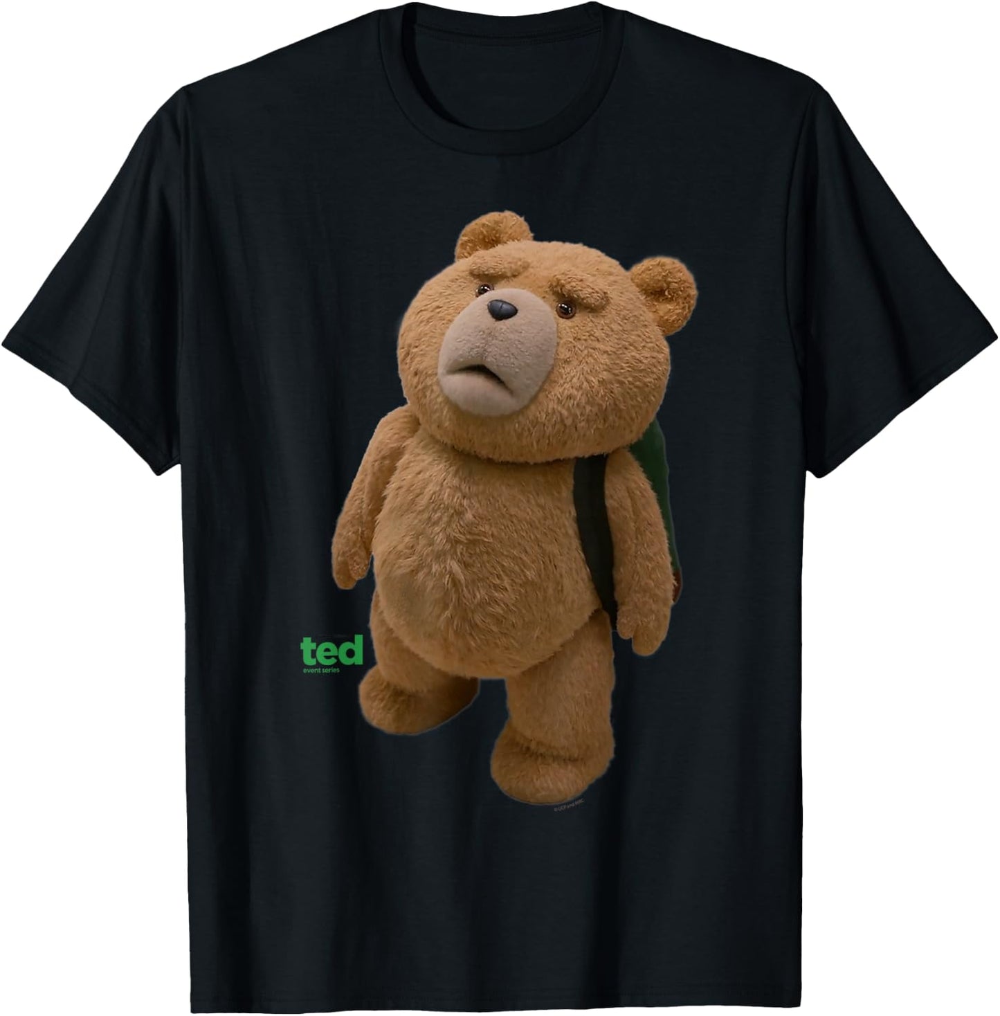 Ted TV Series Teddy Bear , blue T-Shirt - T-Shirt | Black