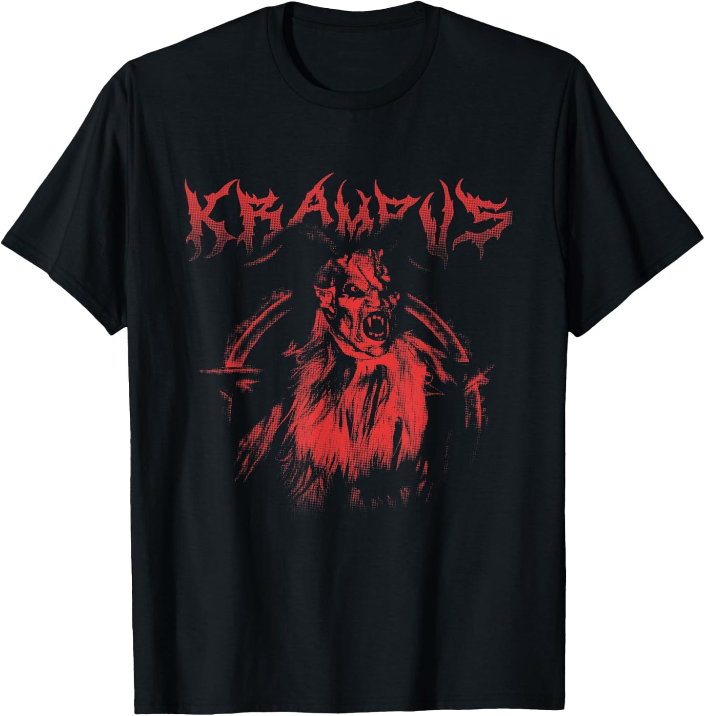 Kramperl Perchten Santa's Helper Christmas Demon Krampus T-Shirt - T-Shirt | Black
