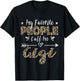 My Favorite People Call Me Gigi Leopard T-Shirt - T-Shirt | Black