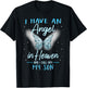 Son I Have Angel in Heaven Love Family Remembrance T-Shirt - T-Shirt | Black