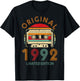 32nd Birthday Original Men Women Vintage Vintage 1992 , black T-Shirt - T-Shirt | Black