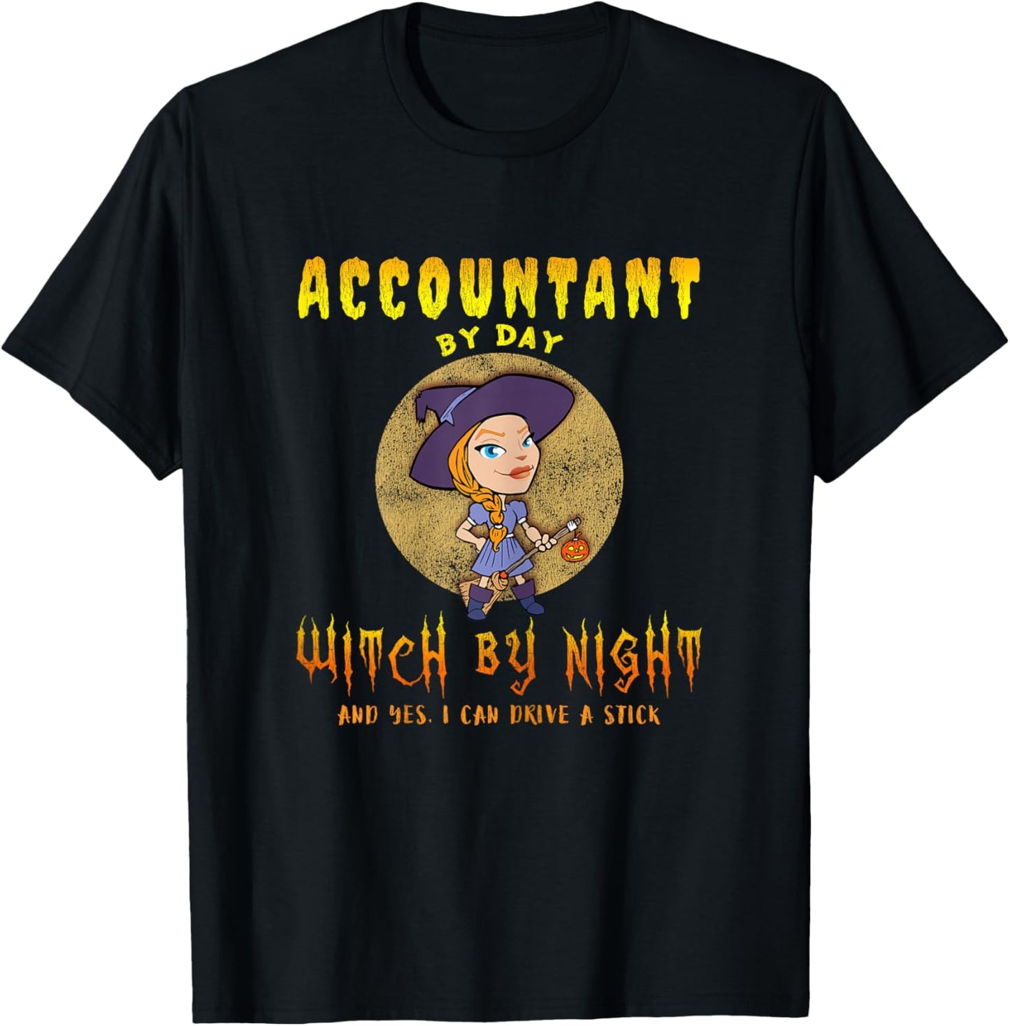 Accountant Halloween Party Costume T-Shirt - T-Shirt | Black