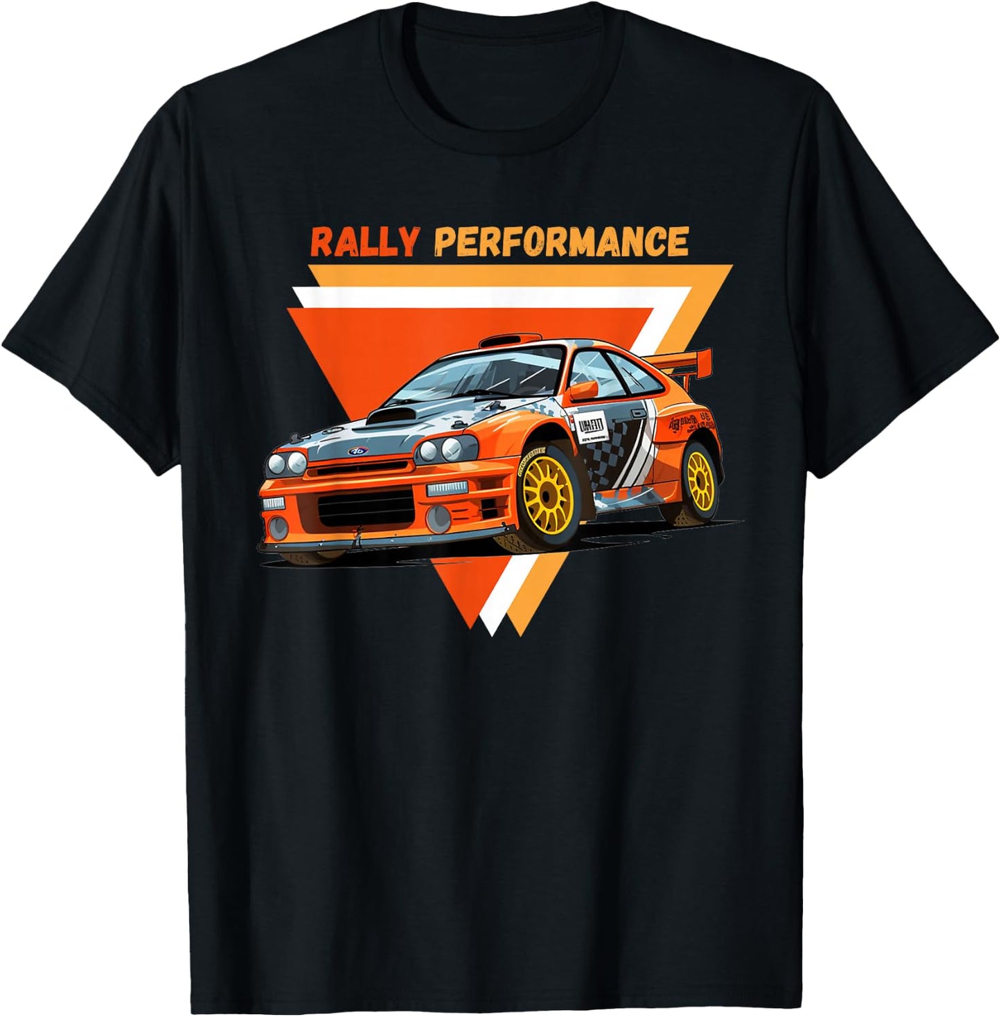 Rally Performance Motorsport Car Racing T-Shirt - T-Shirt | Black