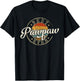Best Pawpaw Ever Vintage Stamp Fathers Day Grandpa to Be T-Shirt - T-Shirt | Black