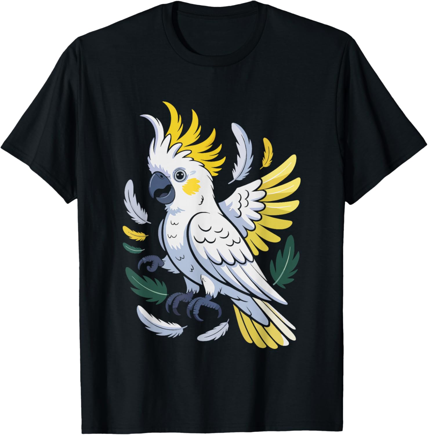 Propriétaire Cacatoès Blanc Maman De Compagnie T-Shirt - T-Shirt | Black