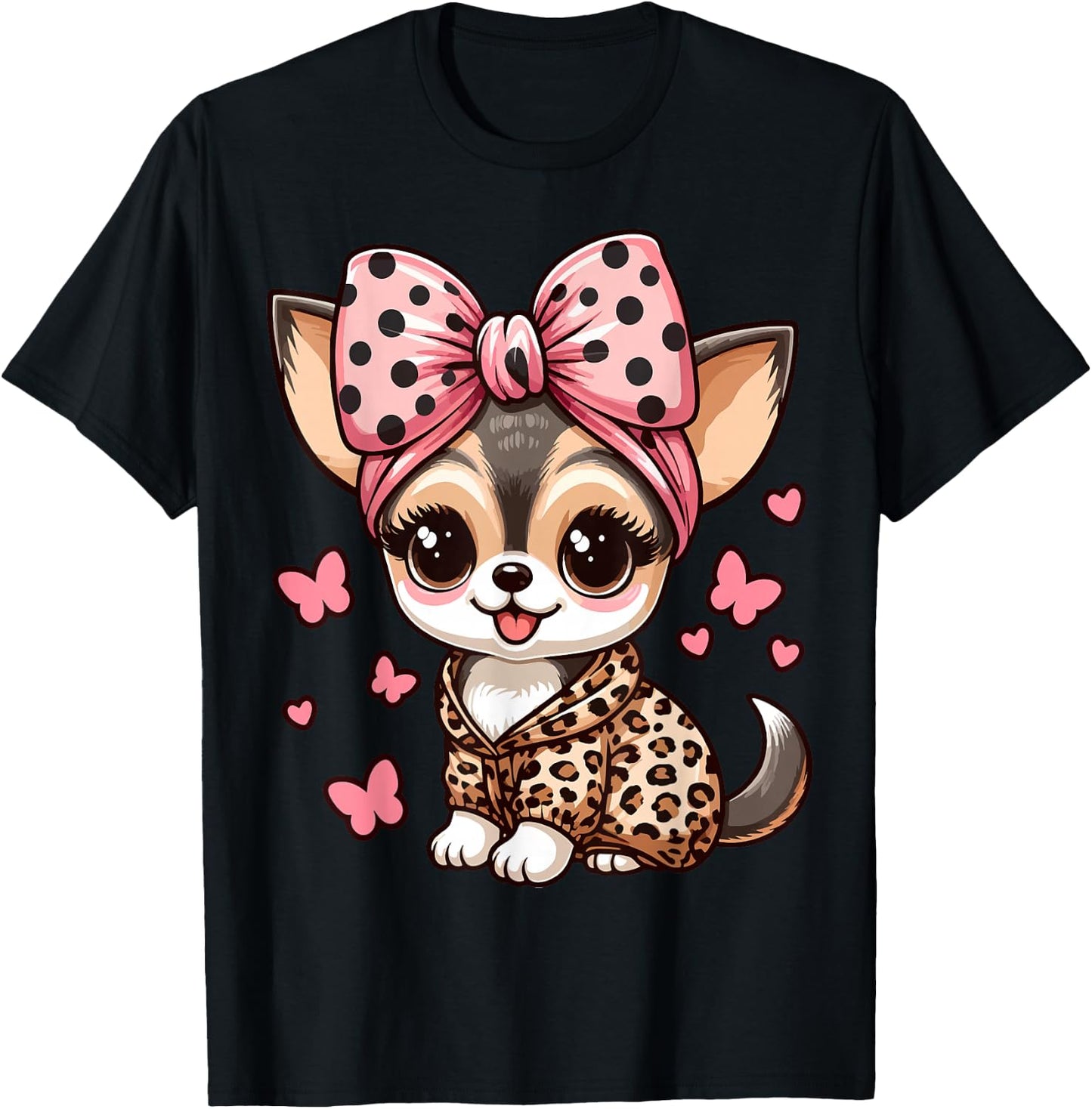 I love my Chihuahua | J'aime mon chihuahua T-Shirt - T-Shirt | Black