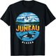 Juneau Alaska Glacier Majesty T-Shirt - T-Shirt | Black