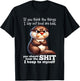 Otter - If You Think The Things I Say Out Loud are Bad T-Shirt - T-Shirt | Black