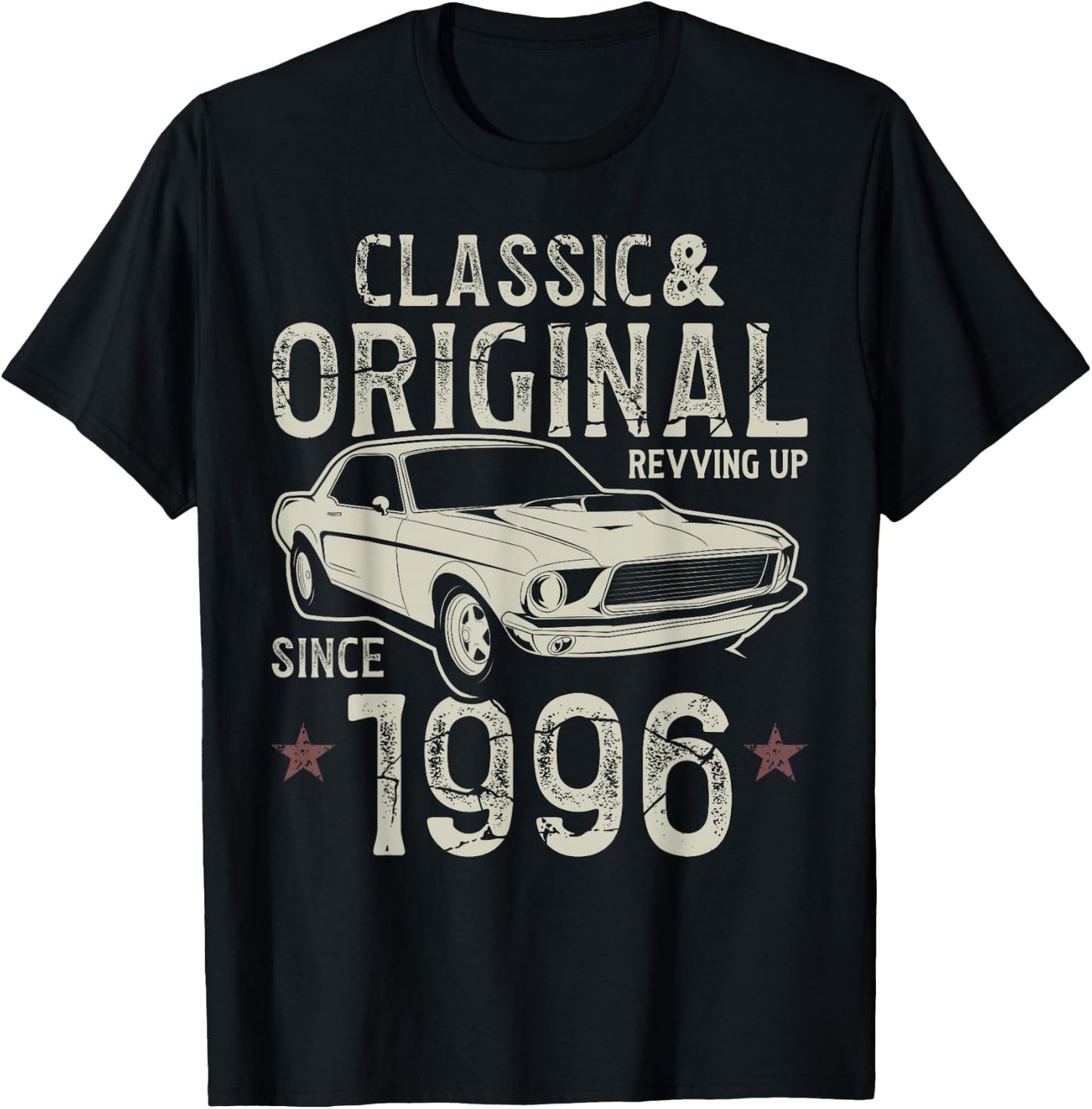 29th Birthday 1996 Classic Car T-Shirt - T-Shirt | Black