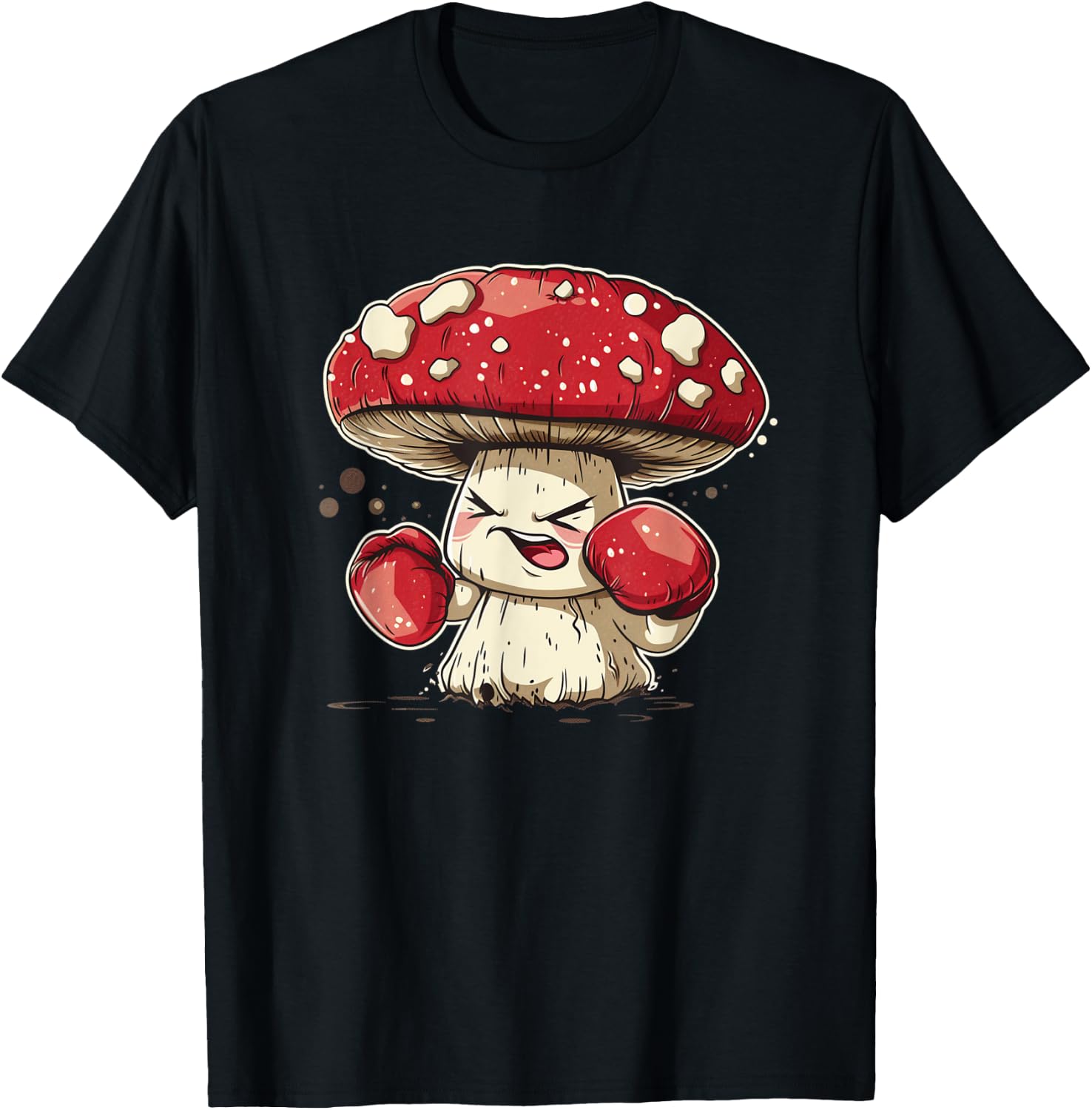 Boxer Cool Champignon T-Shirt - T-Shirt | Black