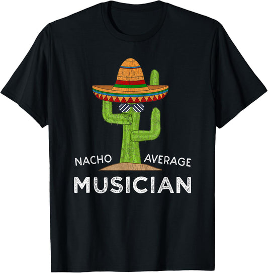 Funny Musician T-Shirt - T-Shirt | Black