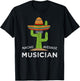 Funny Musician T-Shirt - T-Shirt | Black