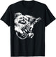Dog Guitarist Guitar - Pekingese Dad Mom Men Women T-Shirt - T-Shirt | Black