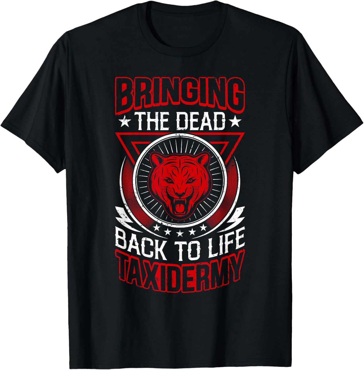 Taxidermy & Animal Mounting Designs For A Taxidermist T-Shirt - T-Shirt | Black