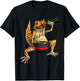 Best Leopard Gecko Women Lizard Reptile Ramen Food T-Shirt - T-Shirt | Black