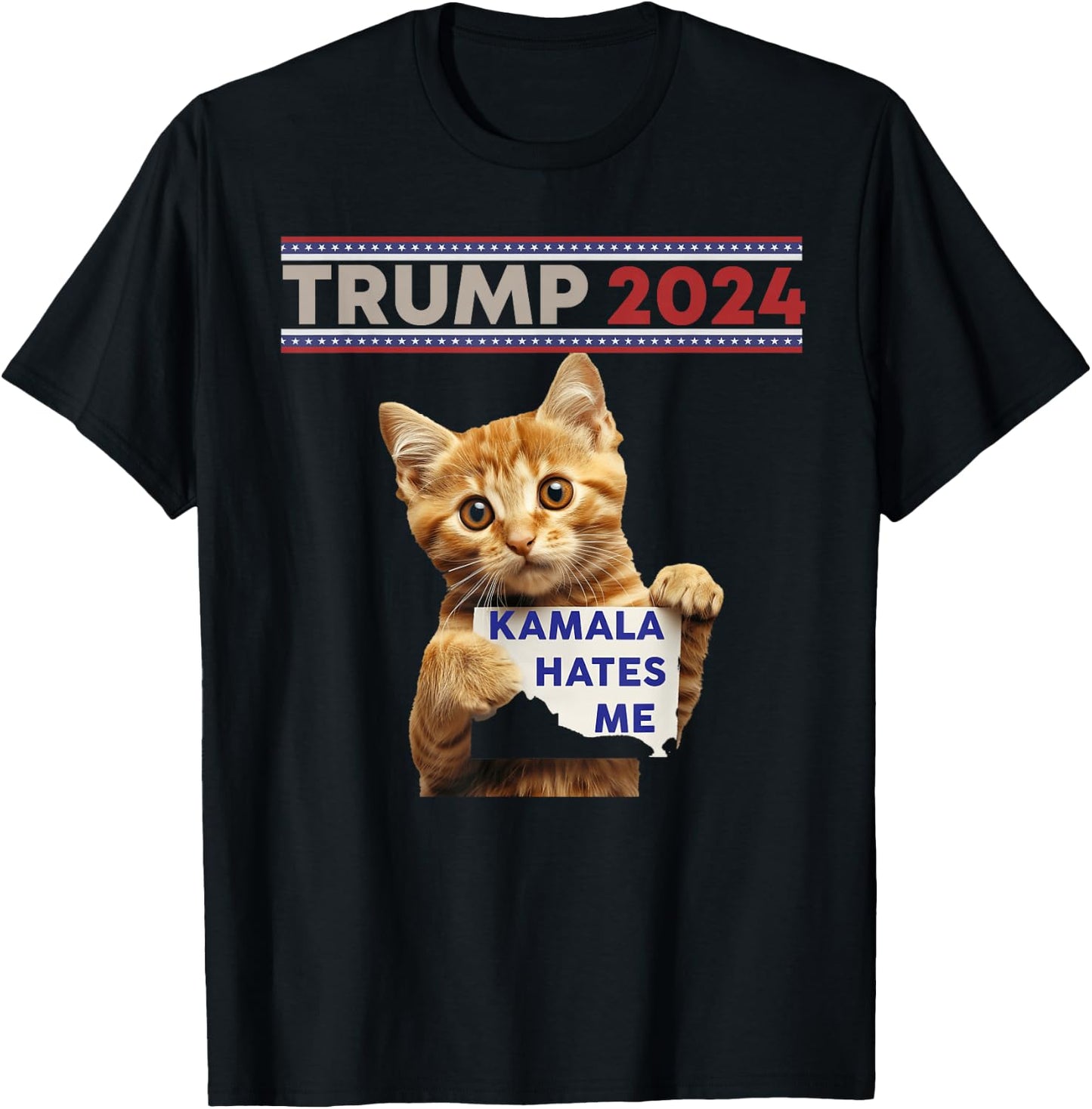 Make Cats Safe Again Trump Cats For Trump T-Shirt - T-Shirt | Black