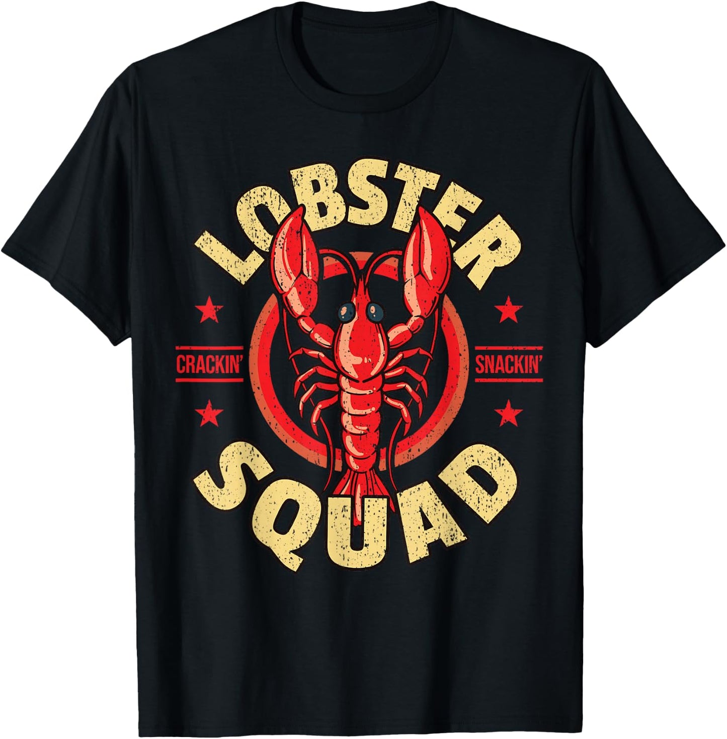 Lobster Lover Lobster Squad Lobster Festival Lobster T-Shirt - T-Shirt | Black
