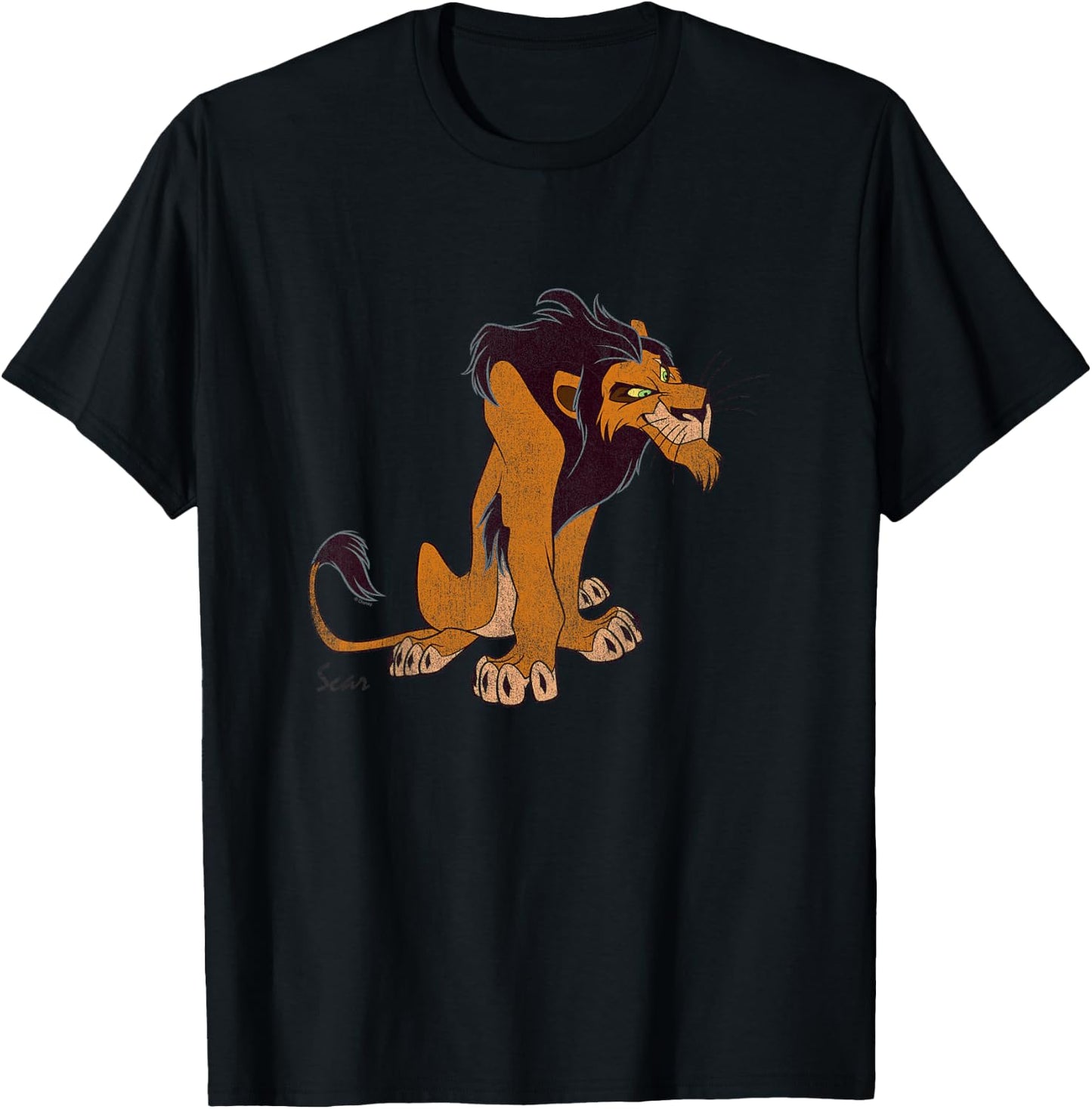 Kids Lion King Scar Classic , white, 2 T-Shirt - T-Shirt | Black