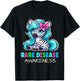 Rare Disease Awareness Zabra Ribbon Rare Disease Day Kids T-Shirt - T-Shirt | Black