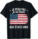 I Can't I Bar USA USA Flag America , Black, S T-Shirt - T-Shirt | Black
