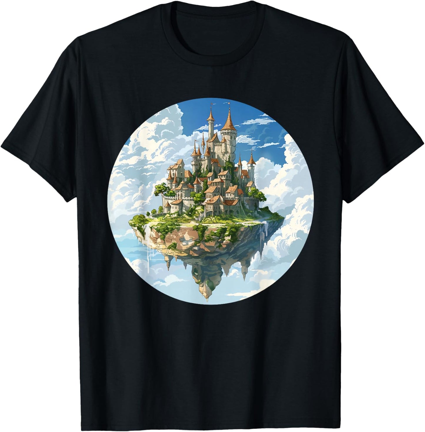Castle in the Sky Costume T-Shirt - T-Shirt | Black