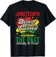 Juneteenth Believe Achieve Succeed Black History African T-Shirt - T-Shirt | Black