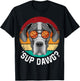 'Sup Dawg Great Dane Funny Dog Retro Vintage Puppy T-Shirt - T-Shirt | Black