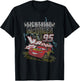 Disney Pixar Cars 2 Lighting Mc Queen 95 Distressed Portrait T-Shirt - T-Shirt | Black