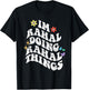 Retro Groovy Im Rahal Doing Rahal Things Funny Mother's Day T-Shirt - T-Shirt | Black