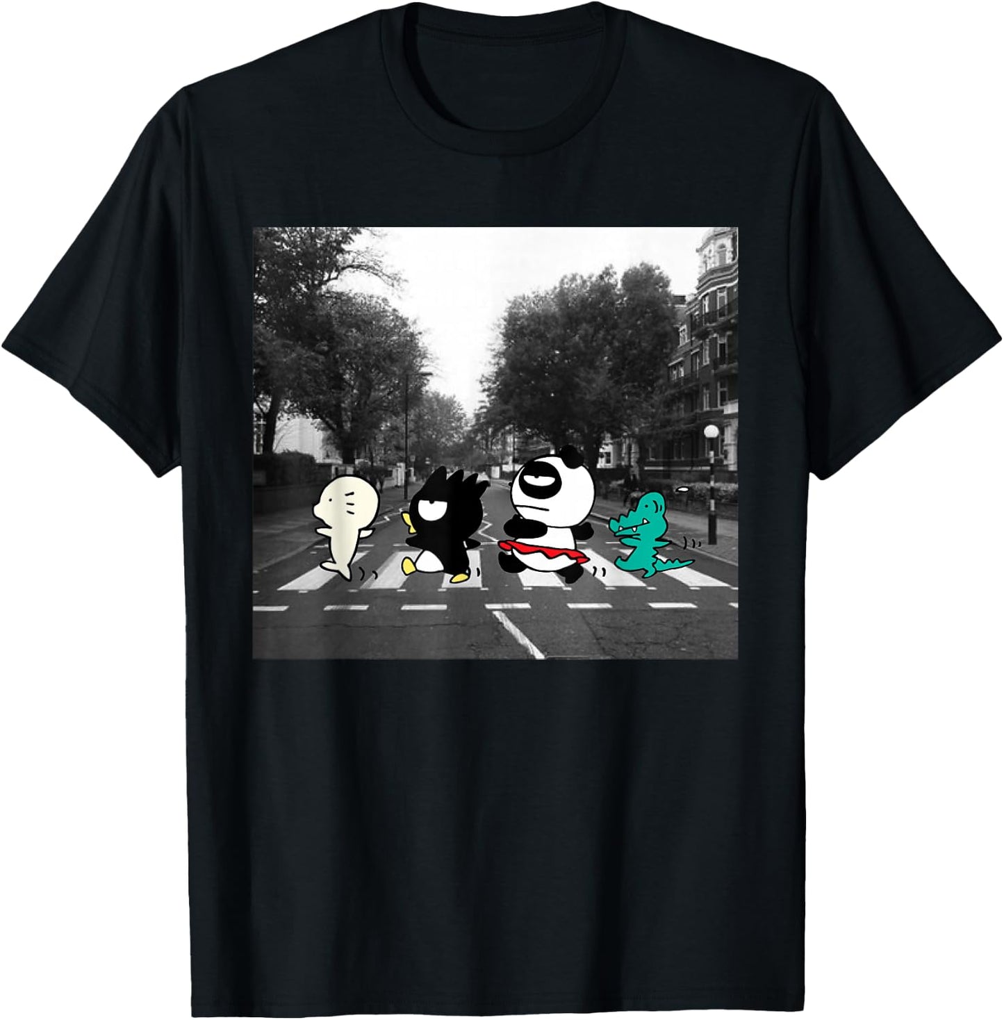 Badtz - Maru Crosswalk T-Shirt - T-Shirt | Black
