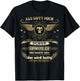 with German Text "Als Gott mich schuf ich grinste er und dachte das wird " funny, black T-Shirt - T-Shirt | Black