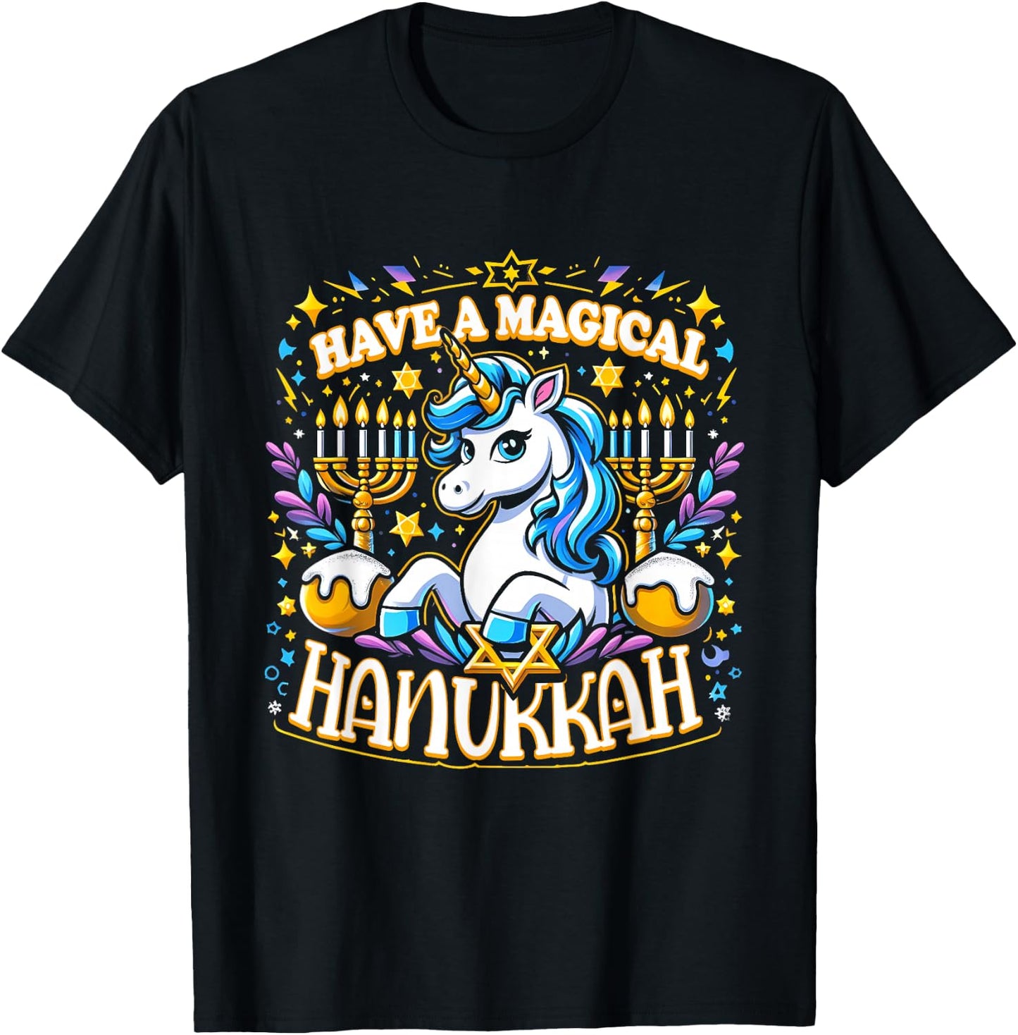 Girls Holiday T-Shirt - T-Shirt | Black