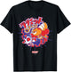 Ratchet and Clank Colourful Retro Illustration Video Game T-Shirt - T-Shirt | Black