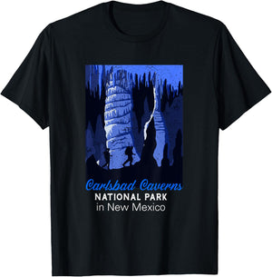 Carlsbad Caverns National Park New Mexico T-Shirt - T-Shirt | Black