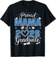 Proud Mama Of A Class Of 2026 Graduate 2026 Senior Mama 2026 T-Shirt - T-Shirt | Black
