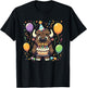 Bison Kids Birthday Party Boy Bday Girl Candles T-Shirt - T-Shirt | Black