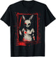 Horror Bunny Mask Girl Slasher Goth Creepy Scary Evil Rabbit T-Shirt - T-Shirt | Black