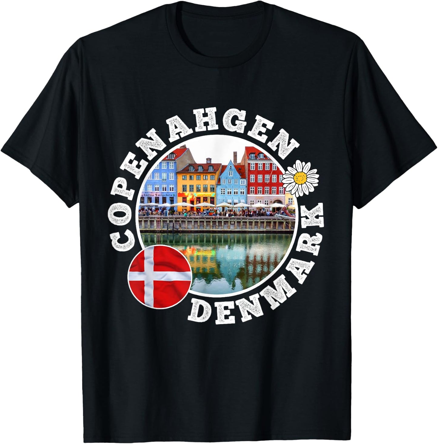 Copenhagen Denmark / Copenhagen T-Shirt - T-Shirt | Black