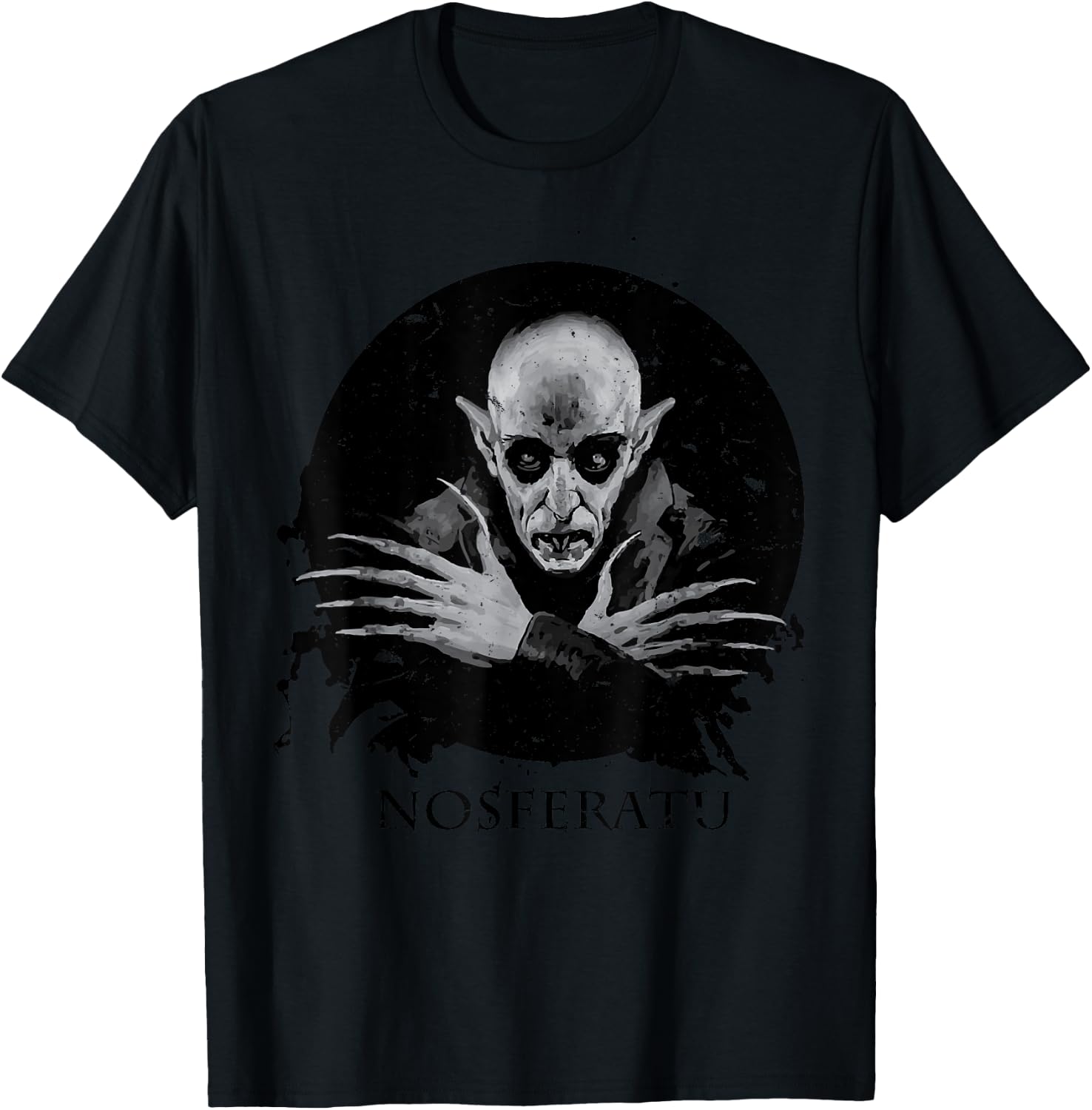 Vampire Halloween T-Shirt - T-Shirt | Black