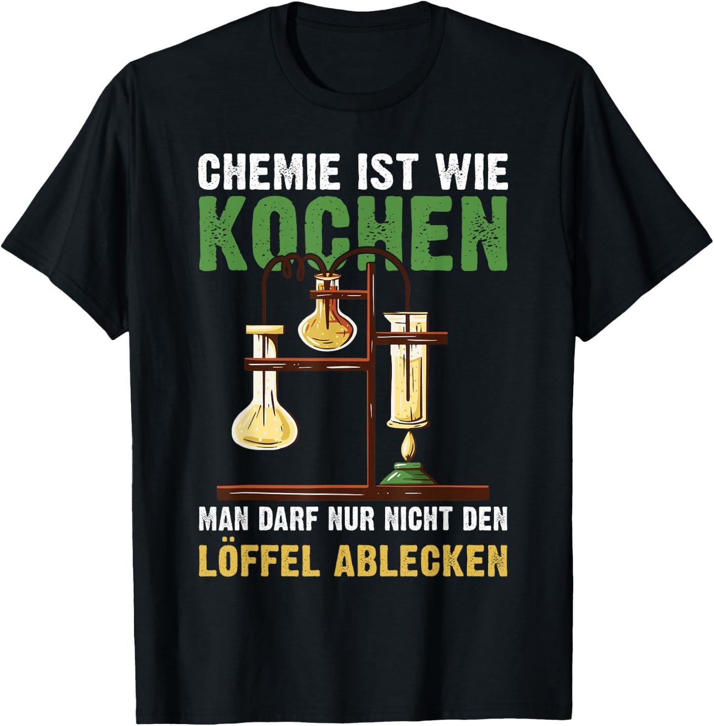 Chemical Teacher Chemical Laboratory Sayings , black, s T-Shirt - T-Shirt | Black