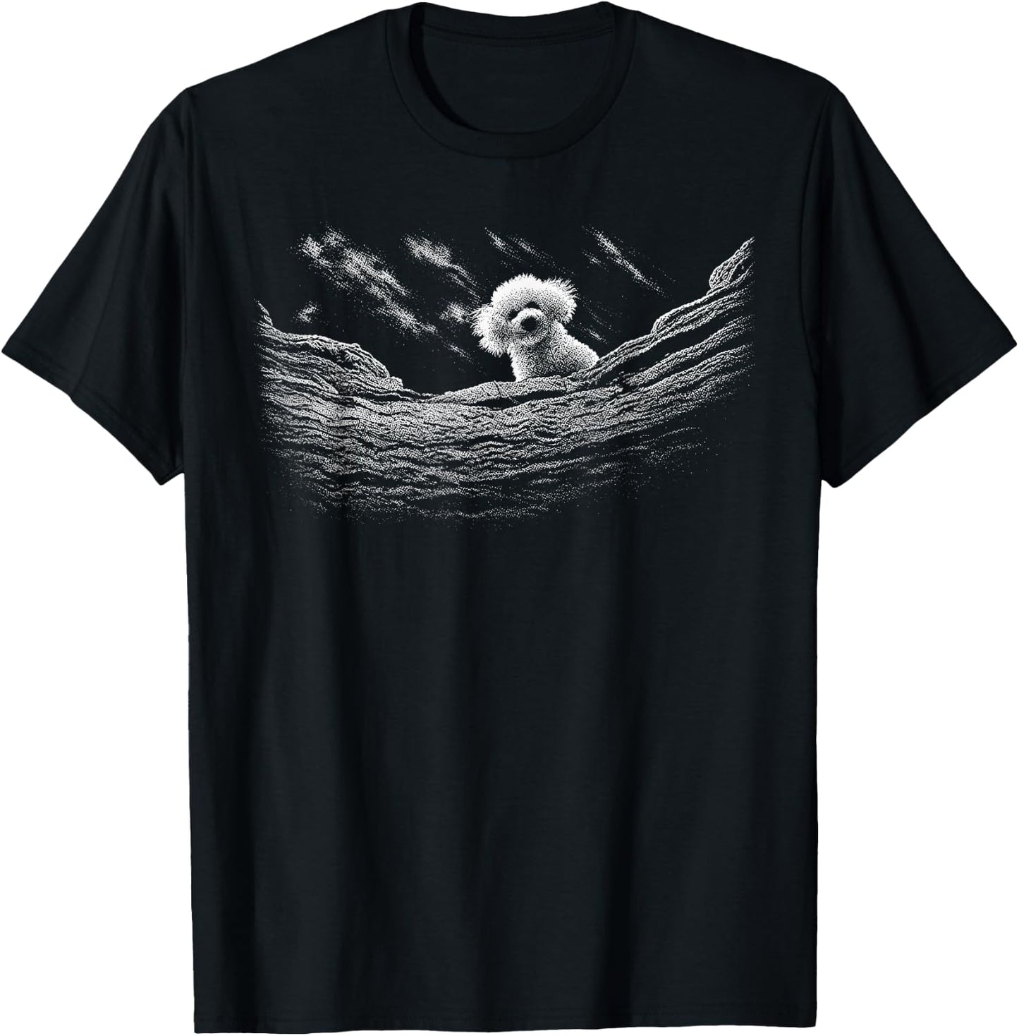 Cute Serial Dog T-Shirt - T-Shirt | Black