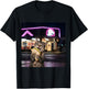 Funny Cat Eating Taco Cat Meme Vintage 90s Edgy Cat Lovers T-Shirt - T-Shirt | Black