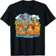 Wild About Pre-K Back To School Jungle Animals Gift T-Shirt - T-Shirt | Black