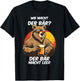 Wie macht der Bär Trinkspruch Fun Bear Beer Drinking Stag Night Beer Lovers Black Small T-Shirt - T-Shirt | Black