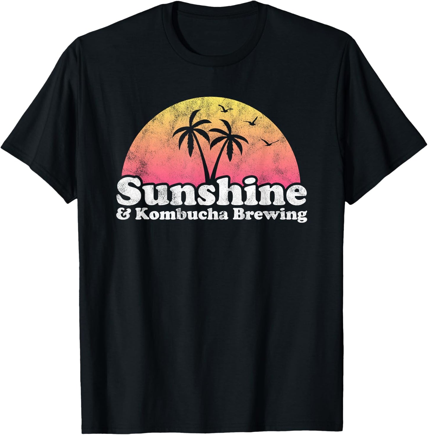 Sunshine and Kombucha Brewing Women T-Shirt - T-Shirt | Black