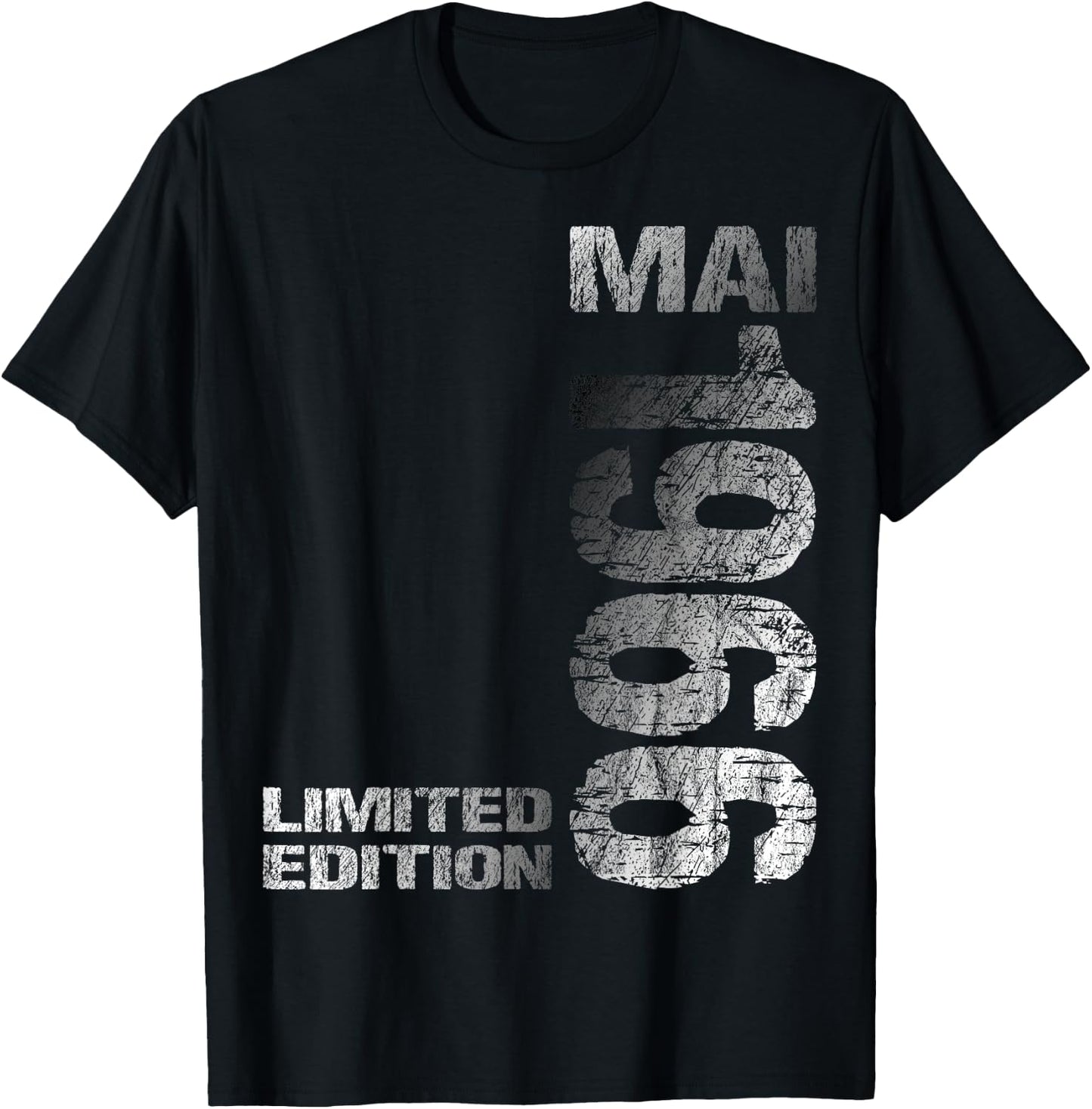 Limited Edition Mai 1966 Mann Frau 60. Geburtstag T-Shirt - T-Shirt | Black