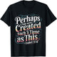 Perhaps You Were Created For Such A Time As This T-Shirt - T-Shirt | Black