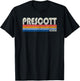 Vintage 70s 80s Style Prescott AZ T-Shirt - T-Shirt | Black