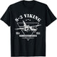 S-3 Viking Aircraft T-Shirt - T-Shirt | Black