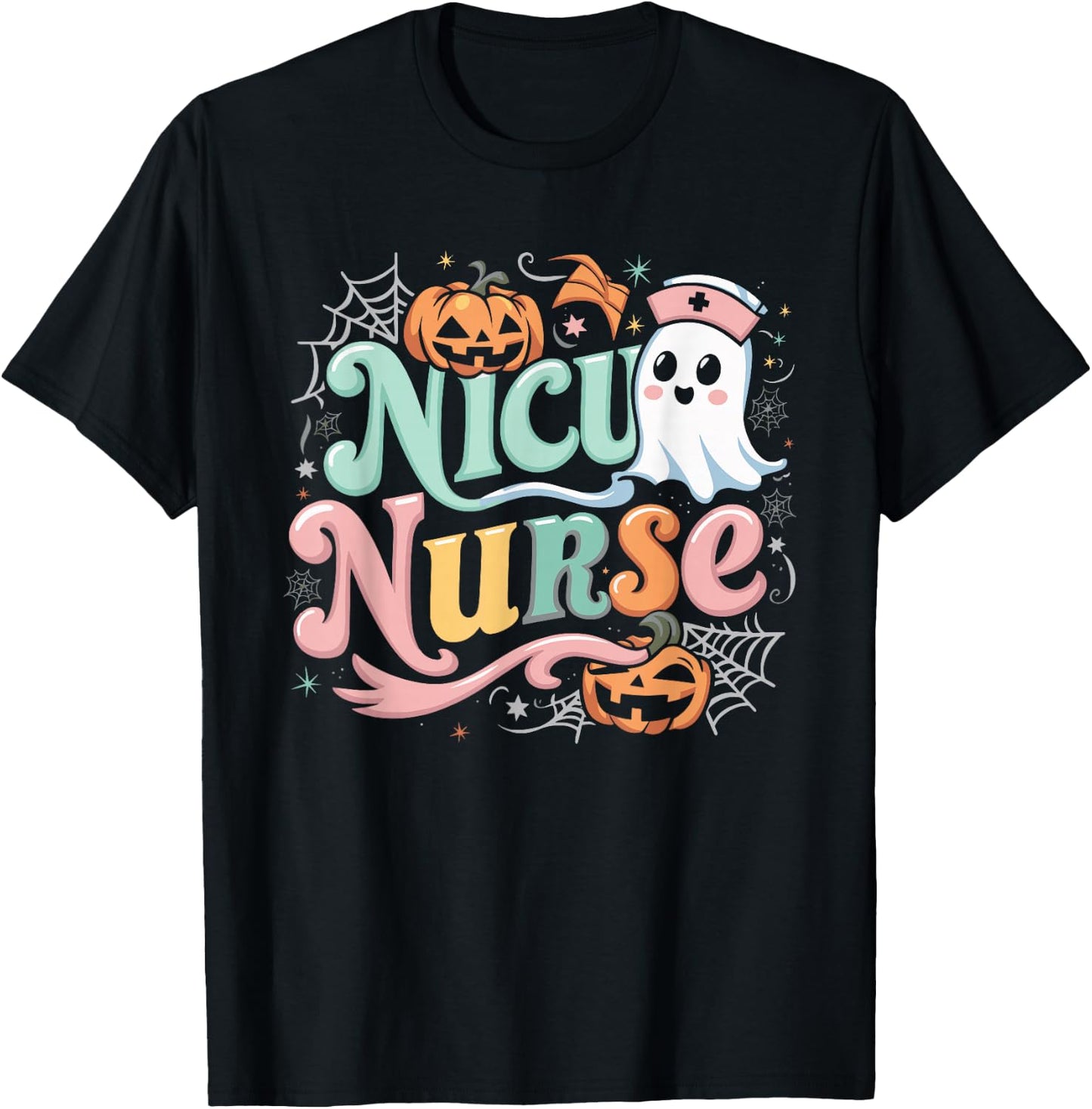 NICU Nurse Infant Care Halloween Costume T-Shirt - T-Shirt | Black